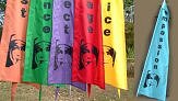 Balinese flags - Corpus Christi College - Mary MacKillop flags